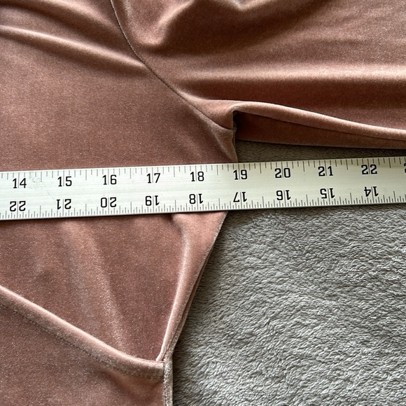 Madewell | Womens Long Sleeve Velvet Wrap Bodysuit with Snap Closure - Size L - Picture 8 of 8